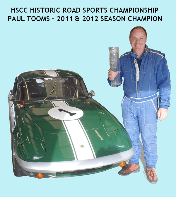 Paul Tooms Racing Lotus Elan Champion